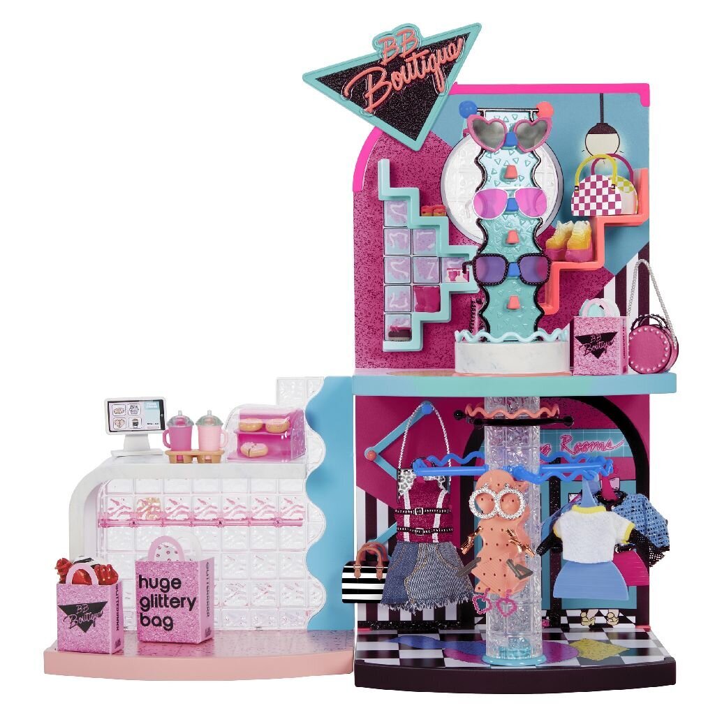 Lėlės aksesuarų rinkinys LOL Surprise OMG Mall Of Surprises kaina ir informacija | Žaislai mergaitėms | pigu.lt