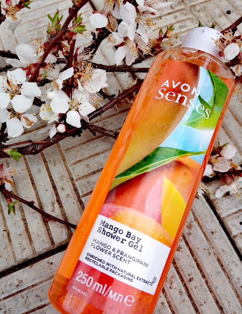 Dušo želė su mangų aromatu Avon, 250 ml цена и информация | Dušo želė, aliejai | pigu.lt