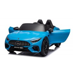 Dvivietis vaikiškas elektromobilis Lean Cars Mercedes AMG SL63, mėlynas цена и информация | Электромобили для детей | pigu.lt