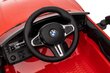 Vienvietis vaikiškas elektromobilis BMW M4, raudonas kaina ir informacija | Elektromobiliai vaikams | pigu.lt