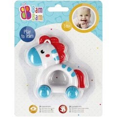 Погремушка BamBam Зебры 515008 цена и информация | Игрушки для малышей | pigu.lt