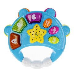Linksmas vaikiškas tambūrinas BamBam 515006 kaina ir informacija | Žaislai kūdikiams | pigu.lt
