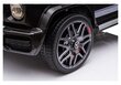 Vaikiškas vienvietis elektromobilis Mercedes G63, juodas kaina ir informacija | Elektromobiliai vaikams | pigu.lt