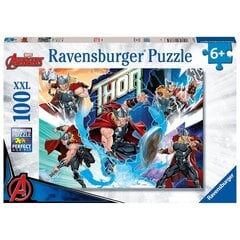 Dėlionė Ravensburger Galingasis Toras, 100 d. kaina ir informacija | Dėlionės (puzzle) | pigu.lt