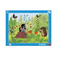 Dėlionė Kurmis ant braškių Dino, 40 d. kaina ir informacija | Dėlionės (puzzle) | pigu.lt