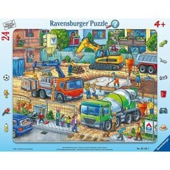 Dėlionė Statybvietė Ravensburger, 24 d. kaina ir informacija | Dėlionės (puzzle) | pigu.lt