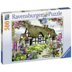Dėlionė Užmiesčio namas Ravensburger, 500d. kaina ir informacija | Dėlionės (puzzle) | pigu.lt
