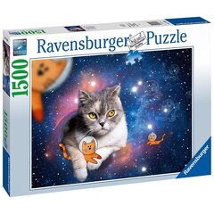 Dėlionė Ravensburger Kosmoso katės, 1500 d. kaina ir informacija | Dėlionės (puzzle) | pigu.lt