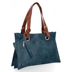 Moteriška rankinė pirkinių krepšys Herisson jūrų H8803 цена и информация | Женская сумка Bugatti | pigu.lt