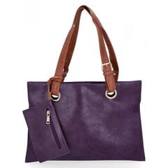 Moteriška rankinė pirkinių krepšys Herisson violetinė H8803 цена и информация | Женская сумка Bugatti | pigu.lt