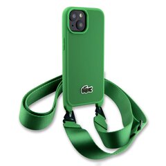 Lacoste Iconic Petit Pique Crossbody Woven Logo kaina ir informacija | Telefono dėklai | pigu.lt