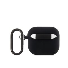 Lacoste Liquid Silicone Croc Logo Case for AirPods 3 Black цена и информация | Наушники | pigu.lt