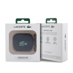 Lacoste Liquid Silicone Croc Logo Case for AirPods 3 Black цена и информация | Аксессуары для наушников | pigu.lt