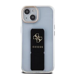 Guess PU Grip Stand 4G Metal Logo kaina ir informacija | Telefono dėklai | pigu.lt