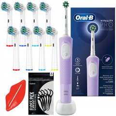 Набор электрических зубных щеток Oral-B Vitality Pro D103 Box White цена и информация | Электрические зубные щетки | pigu.lt