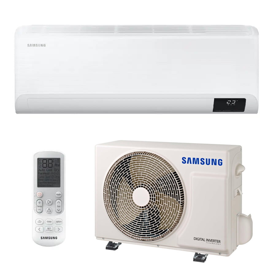 Samsung sieninis oro kondicionierius Luzon AR12TXHZAWKNEU-AR12TXHZAWKXEU 3,5/3,5 kW kaina ir informacija | Kondicionieriai, šilumos siurbliai, rekuperatoriai | pigu.lt