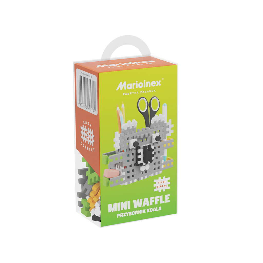Konstruktorius Marioinex Mini Waffle Pieštukinė Koala, 70 d. kaina ir informacija | Konstruktoriai ir kaladėlės | pigu.lt