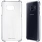 Apsauginis dėklas Clear Cover skirtas Samsung Galaxy S7 G930, Juodas kaina ir informacija | Telefono dėklai | pigu.lt