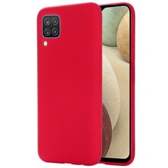 Твердый силиконовый чехол (TPU) „Shell“ - красный (Galaxy A12) цена и информация | Чехлы для телефонов | pigu.lt