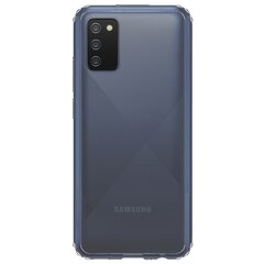 Kieto silikono (TPU) akrilinis dėklas - skaidrus (Galaxy M02s) kaina ir informacija | Telefono dėklai | pigu.lt