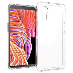 Kieto silikono (TPU) dėklas - skaidrus (Galaxy Xcover 5) kaina ir informacija | Telefono dėklai | pigu.lt