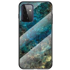 „Marble“ kieto silikono (TPU) dėklas - mėlynas (Galaxy A72) kaina ir informacija | Telefono dėklai | pigu.lt