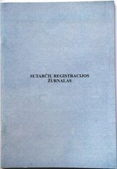 Sutarčių registravimo žurnalas, A4, 48 psl. kaina ir informacija | Sąsiuviniai ir popieriaus prekės | pigu.lt