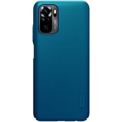 Чехол „Nillkin“ Frosted Shield - синий (Redmi Note 10S / Note 10 4G / Poco M5s) цена и информация | Чехлы для телефонов | pigu.lt