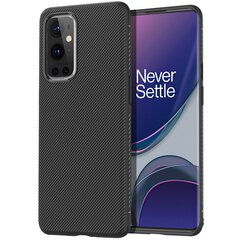 „Jazz“ твердый силиконовый (TPU) чехол - чёрный (OnePlus 9 Pro) цена и информация | Чехлы для телефонов | pigu.lt