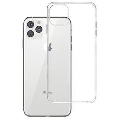 Ploniausias TPU dėklas - skaidrus (iPhone 11 Pro Max) kaina ir informacija | Telefono dėklai | pigu.lt