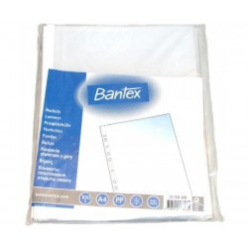 Matinės įmautės Bantex, 0809-203, 80 g/m2, 50vnt, A4 цена и информация | Kanceliarinės prekės | pigu.lt