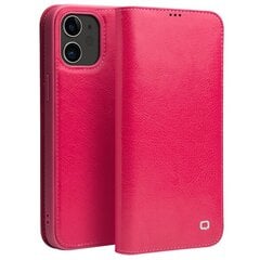 Чехол-книжка „QIALINO“ - розовый (iPhone 12 Mini) цена и информация | Чехлы для телефонов | pigu.lt