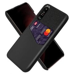 Кожаный чехол „KSQ“ Shell - чёрный (Xperia 1 III) цена и информация | Чехлы для телефонов | pigu.lt