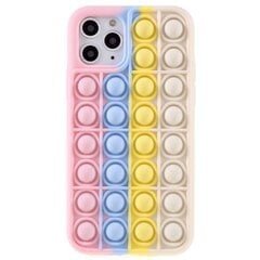 „Popit“ Bubble мягкий силиконовый (TPU) чехол - розовый (iPhone 11 Pro) цена и информация | Чехлы для телефонов | pigu.lt