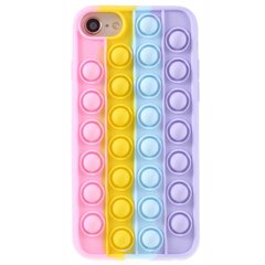 „Popit“ Bubble мягкий силиконовый (TPU) чехол - розовый (iPhone 6 / 7 / 8 / SE 2020 / SE 2022) цена и информация | Чехлы для телефонов | pigu.lt