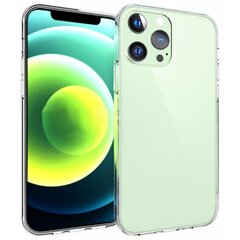 Kieto silikono (TPU) dėklas - skaidrus (iPhone 13 Pro) kaina ir informacija | Telefono dėklai | pigu.lt