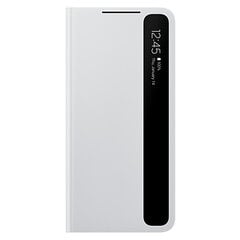 „Samsung“ Smart Clear View Cover чехол-книжка - светло-серый (Galaxy S21+) цена и информация | Чехлы для телефонов | pigu.lt