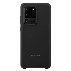 „Samsung“ Silicone Cover чехол - чёрный (Galaxy S20 Ultra) цена и информация | Чехлы для телефонов | pigu.lt