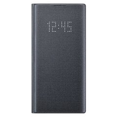 „Samsung“ Smart Led View Cover чехол-книжка - чёрный (Galaxy Note 10) цена и информация | Чехлы для телефонов | pigu.lt