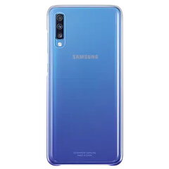 „Samsung“ Gradation Cover чехол - прозрачный, фиолетовый (Galaxy A70) цена и информация | Чехлы для телефонов | pigu.lt