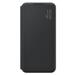 „Samsung“ Smart Led View Cover atverčiamas чехол-книжка - чёрный (Galaxy S22+ 5G) цена и информация | Чехлы для телефонов | pigu.lt