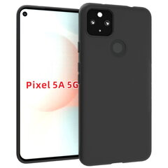 Kieto silikono (TPU) dėklas - juodas (Pixel 5A 5G) kaina ir informacija | Telefono dėklai | pigu.lt