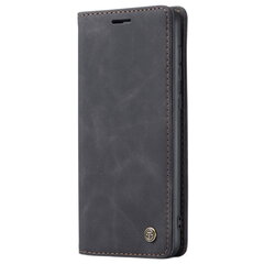 Кожиный чехол-книжка "CaseMe" Retro - чёрный (Galaxy A53) цена и информация | Чехлы для телефонов | pigu.lt