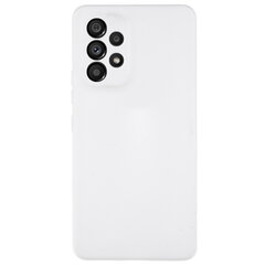 Kieto silikono (TPU) dėklas - baltas (Galaxy A53) kaina ir informacija | Telefono dėklai | pigu.lt