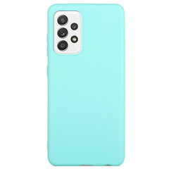 Kieto silikono (TPU) dėklas - mėtinis (Galaxy A53) kaina ir informacija | Telefono dėklai | pigu.lt