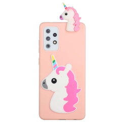 Твердый силиконовый чехол „Squezy“ Unicorn (TPU) - розовый (Galaxy A33 5G) цена и информация | Чехлы для телефонов | pigu.lt
