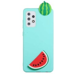 Твердый силиконовый чехол „Squezy“ Watermelon (TPU) - мятный (Galaxy A33 5G) цена и информация | Чехлы для телефонов | pigu.lt