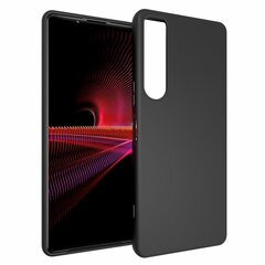 Kieto silikono (TPU) dėklas - juodas (Xperia 1 IV) kaina ir informacija | Telefono dėklai | pigu.lt