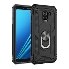 Противоударный чехол „Kickstand“ - черный (Galaxy A8 2018) цена и информация | Чехлы для телефонов | pigu.lt