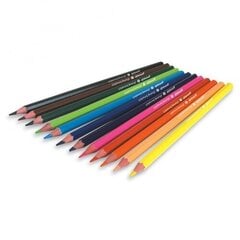 Šešiakampiai spalvoti pieštukai Colorino Kids, 12vnt kaina ir informacija | Piešimo, tapybos, lipdymo reikmenys | pigu.lt